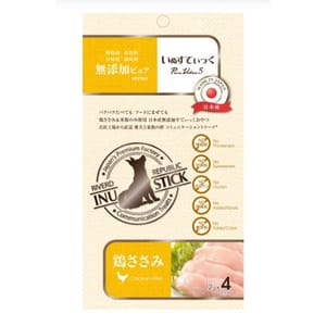 Riverd Riverd Republic PureValue5 犬用無添加天然糕條小食 雞肉 12g*4本 12g 犬用 正面圖