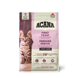 ACANA愛肯拿 ACANA愛肯拿 貓糧 幼貓糧 區域系列 第一盛宴配方 1.8kg 8kg  正面圖