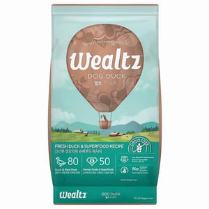 Wealtz Wealtz 狗糧 全犬配方 鮮鴨肉+超級食物食譜 6kg 6kg 正面圖