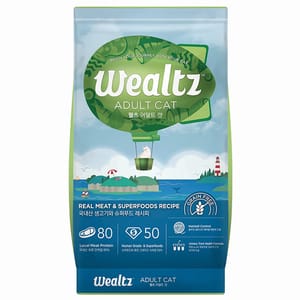 Wealtz Wealtz 貓糧 成貓配方 鮮雞肉+超級食物食譜 6kg 6kg  正面圖