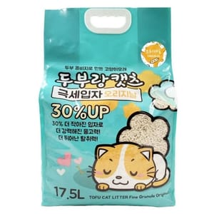 豆腐與貓 豆腐與貓 極幼條1.5mm 原味 17.5L 5L  正面圖