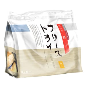 Goggo Goggo 貓狗零食 冷凍脫水小食 三文魚塊 200g 200g  正面圖