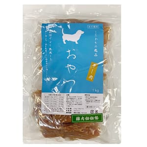 Nasami Nasami 貓狗零食 風乾小食系列 雞肉扭扭條 1kg 1kg 正面圖