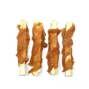 Nasami Nasami 狗零食 風乾小食系列 雞肉繞鱈魚絲 1kg 1kg  正面圖