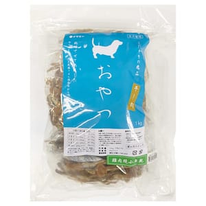Nasami Nasami 狗零食 風乾小食系列 雞肉繞小魚乾 1kg 1kg 正面圖