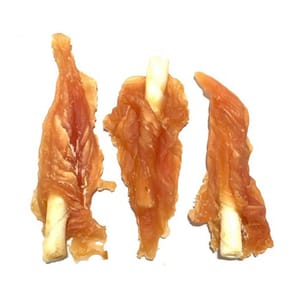 Nasami Nasami 貓狗零食 風乾小食系列 白牛皮棒串雞胸 小 1kg 1kg  正面圖