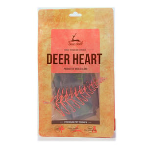 dear dear deer 貓狗零食 保健小食系列 鹿心 50g 50g 正面圖