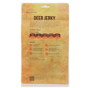 dear dear deer 貓狗零食 保健小食系列 鹿肉乾 40g 40g 背面圖