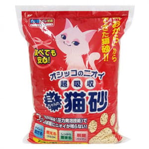 日本Mityan特強吸水玉米豆乳 日本Mityan特強吸水玉米豆乳 豆腐貓砂 紅單孔 7L 7L  正面圖