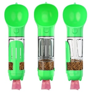 Billipets Billipets 3合1寵物多功能飲水杯 32.5cm x 9.5cm直徑 300ml 300ml 背面圖