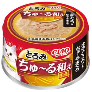 CIAO CIAO 貓罐頭 ちゅ〜る和え 金槍魚 80g 80g 正面圖