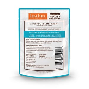 Instinct Instinct 貓濕糧 吞拿魚配方 3oz 3oz 背面圖