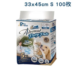 Pet Pet Promise毛孩承諾 寵物尿墊 狗尿墊 狗尿片 星級款 [33x45 S碼 100枚]   正面圖