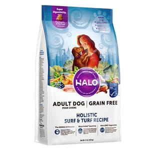 HALO HALO 狗糧 成犬無穀糧 海陸盛宴配方 21lb 21lb  正面圖