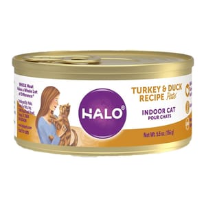 HALO HALO 貓罐頭 健美體態 無穀火雞及鴨肉配方 5.5oz 5oz  正面圖