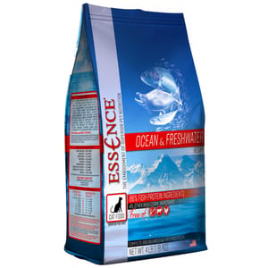 ESSENCE ESSENCE 貓糧 藍海精選配方 鯡魚+沙甸魚+鯖魚及三文魚 10lb 10lb 正面圖