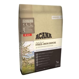 ACANA愛肯拿 ACANA愛肯拿 無穀物狗糧 單一動物性蛋白系列 放養鴨配方 6kg 6kg  正面圖