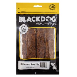 BLACKDOG BLACKDOG 狗小食 天然高蛋白雞肉乾 150g 150g  正面圖