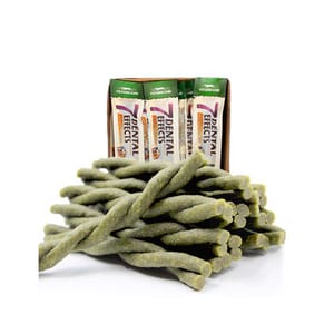 VEGEBRAND VEGEBRAND 7重高效 除口臭磨牙潔齒棒 狗小食 牛油果味 15g 1盒24支 15g 正面圖