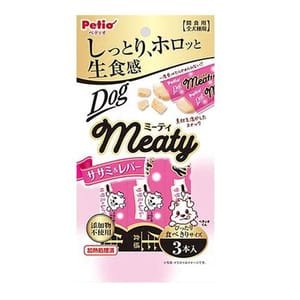 Petio Petio 狗小食 無添加 生食感 雞胗&雞胸肉肉醬 3支裝 正面圖