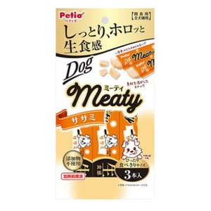 Petio Petio 狗小食 無添加 生食感 雞胸肉 肉醬 3支裝 正面圖