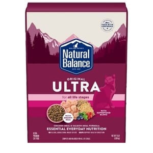 Natural Natural Balance 貓糧 O.U.滋味系 極上雞肉三文魚 全貓配方 12lb 或 12lb 正面圖