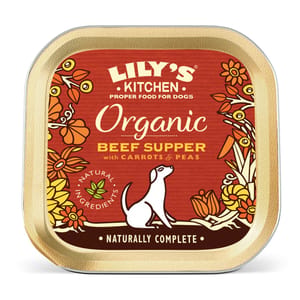 LILY'S LILY'S KITCHEN 狗主食罐 有機系列 牛肉特餐 150g 150g 正面圖