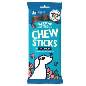 LILY'S LILY'S KITCHEN 狗小食 三文魚咀嚼條 120g 120g  正面圖