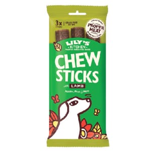 LILY'S LILY'S KITCHEN 狗小食 羊肉咀嚼條 120g 120g 正面圖