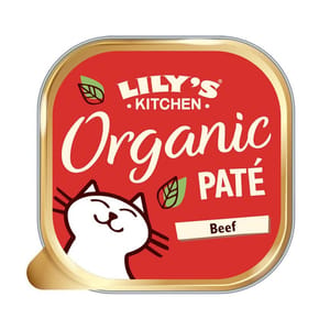 LILY'S LILY'S KITCHEN 貓主食罐 有機無穀物系列 牛肉常餐 85g 85g  正面圖