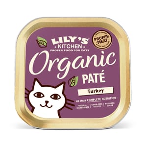 LILY'S LILY'S KITCHEN 貓主食罐 有機無穀物系列 火雞肉常餐 85g 85g 正面圖