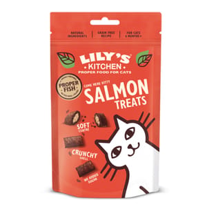LILY'S LILY'S KITCHEN 貓零食 鬆脆三文魚粒 60g 60g  正面圖