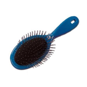 頂尖 頂尖 彩色塑膠大柄梳 紫色 正面圖
