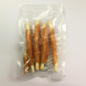 寵之遊樂園 寵之遊樂園 黃金雞肉繞牛皮卷 磨牙潔齒訓犬零食 100g 100g 犬用 正面圖