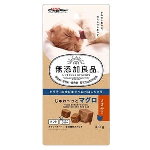 日本CattyMan 日本CattyMan 貓零食 無添加良品 雞肉吞拿魚方粒 30g 30g 正面圖