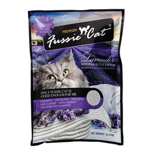 Fussie Fussie Cat高竇貓 礦物貓砂 薰衣草味 5L 5L  正面圖