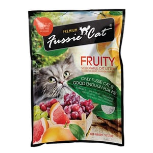 Fussie Fussie Cat高竇貓 礦物貓砂 雜果味 5L 5L 正面圖