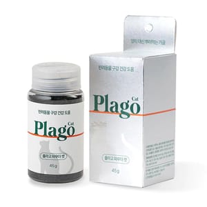Plago Plago 牙石粉 貓用配方 45g 45g 貓用 正面圖