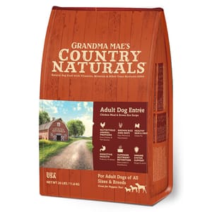 Country Country Naturals 狗糧 成犬糧 鯡魚雞肉 26lbs 26lb 正面圖