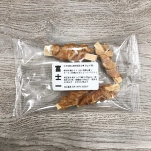 富士一 富士一 寵物小食 日本和歌山雞柳繞芝士棒 約20g 20g 正面圖