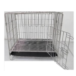 Solidpet蘇力 Solidpet蘇力 寵物籠 貓籠狗籠 鋼枝籠 圓枝底網款 2尺 正面圖