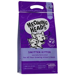 Meowing Meowing Heads 貓糧 全天然幼貓成長配方 3kg 或 3kg  正面圖
