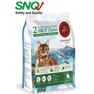 Real Real Power瑞威 貓糧 天然平衡貓糧 全齡配方 森林燉雞 2kg 2kg  正面圖
