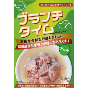 Brunch Brunch Time輕時光 貓狗適用鮮肉包 鴨肉鮮食包 70g 70g  正面圖