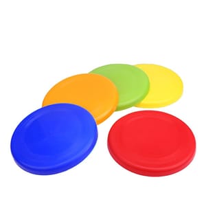 HelloDOG HelloDOG 玩具嚴選 手拋型塑膠飛盤狗狗訓練玩具 22cm   正面圖