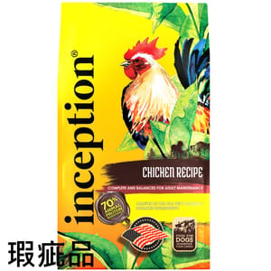 Inception優純 Inception優純 天然狗糧 雞肉配方 27lb 27lb 正面圖