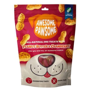 Awesome Awesome Pawsome 狗小食 花生蔓越莓 3oz 3oz 正面圖