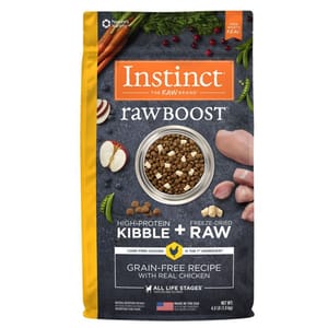 Instinct Instinct 狗糧 無穀物生肉系列 雞肉 20lb 20lb 正面圖