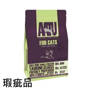 AATU AATU 貓糧 80/20/0 自然放養鴨肉防敏天然糧 3kg 3kg 正面圖