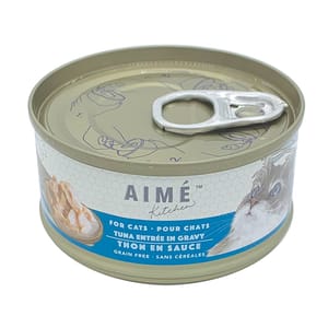 AIME AIME Kitchen 貓罐頭 無穀物營養貓罐 啖啖肉補水系列 鮮吞拿魚配方 85g 85g 正面圖